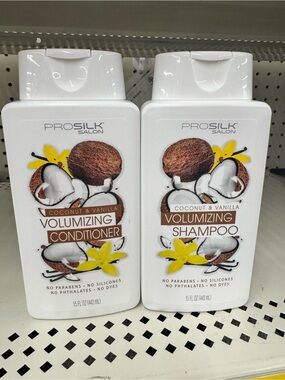 PROSILK Coconut & Vanilla Volumizing Shampoo - White